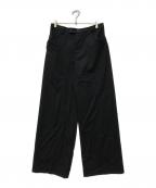 SUNSEAサンシー）の古着「N.M STRAIGHT PANTS」｜ブラック
