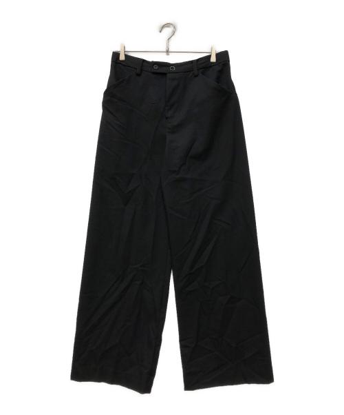 SUNSEA（サンシー）SUNSEA (サンシー) N.M STRAIGHT PANTS ブラック サイズ:3の古着・服飾アイテム