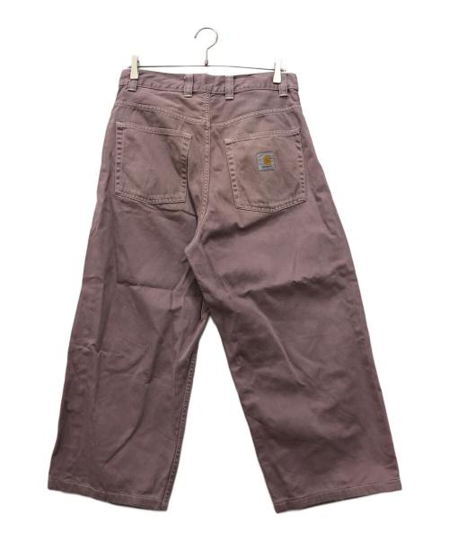 Carhartt WIP（カーハート ワーク イン プログレス）CARHARTT WIP (カーハート ワークインプログレス) BRANDON PANT ピンク サイズ:Sの古着・服飾アイテム