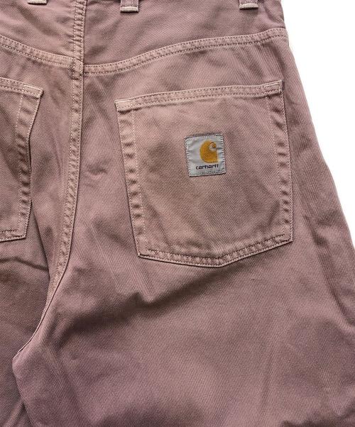 Carhartt WIP（カーハート ワーク イン プログレス）CARHARTT WIP (カーハート ワークインプログレス) BRANDON PANT ピンク サイズ:Sの古着・服飾アイテム