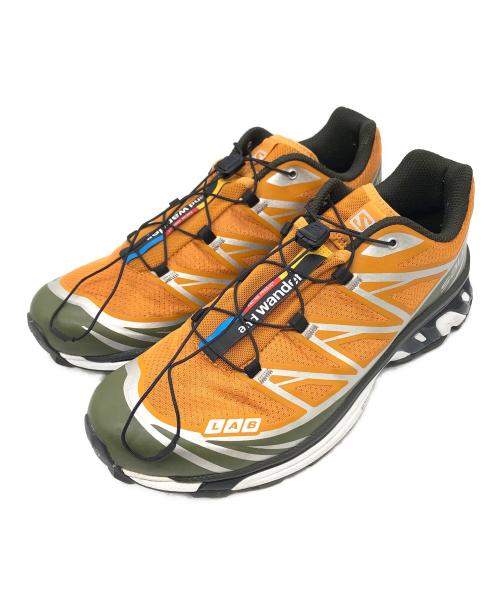 SALOMON（サロモン）SALOMON (サロモン) and wander (アンドワンダー) XT-6 トレイルランニングシューズ オレンジ サイズ:28cmの古着・服飾アイテム