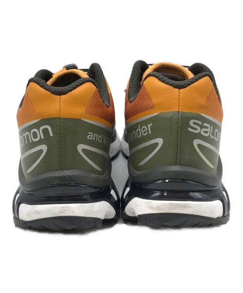 SALOMON（サロモン）SALOMON (サロモン) and wander (アンドワンダー) XT-6 トレイルランニングシューズ オレンジ サイズ:28cmの古着・服飾アイテム