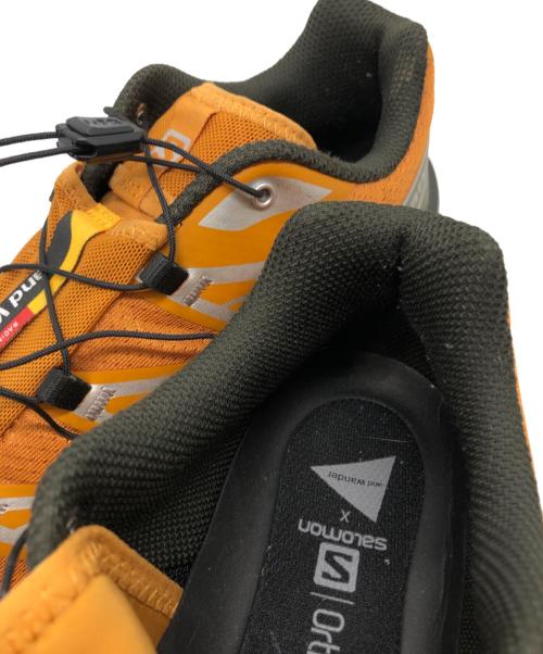 SALOMON（サロモン）SALOMON (サロモン) and wander (アンドワンダー) XT-6 トレイルランニングシューズ オレンジ サイズ:28cmの古着・服飾アイテム