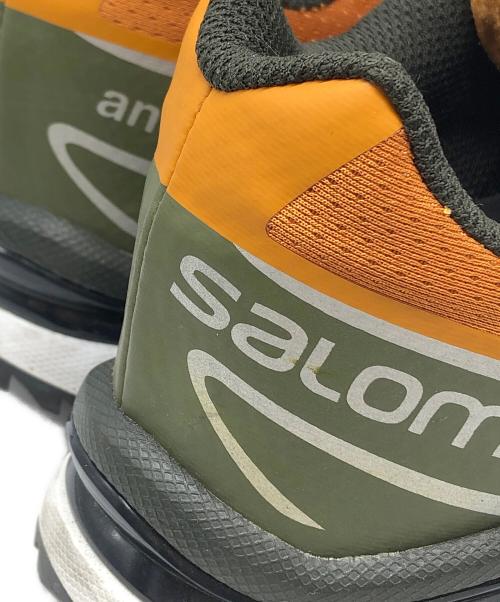 SALOMON（サロモン）SALOMON (サロモン) and wander (アンドワンダー) XT-6 トレイルランニングシューズ オレンジ サイズ:28cmの古着・服飾アイテム