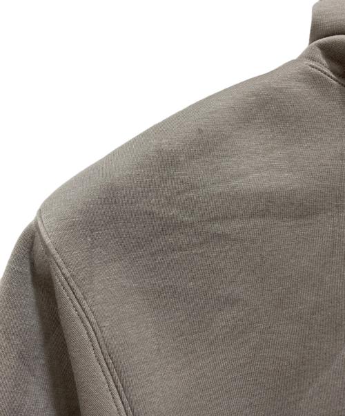 'S Max Mara（エスマックスマーラ）'S Max Mara (エスマックスマーラ) ロゴダンボールジップパーカー ブラウン サイズ:Sの古着・服飾アイテム