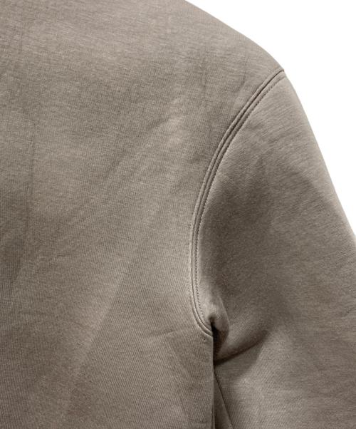 'S Max Mara（エスマックスマーラ）'S Max Mara (エスマックスマーラ) ロゴダンボールジップパーカー ブラウン サイズ:Sの古着・服飾アイテム
