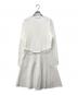 LEONARD (レオナール) ロングカーディガン ホワイト サイズ:40：10000円