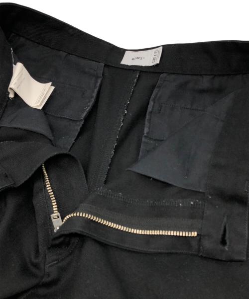 WTAPS（ダブルタップス）WTAPS (ダブルタップス) ワークチノパンツ ブラック サイズ:02の古着・服飾アイテム