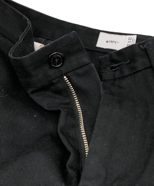 WTAPS（ダブルタップス）WTAPS (ダブルタップス) ワークチノパンツ ブラック サイズ:02の古着・服飾アイテム