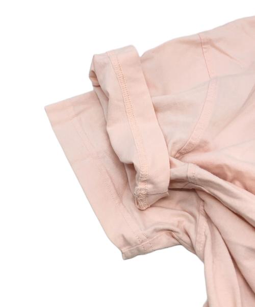 OFFWHITE（オフホワイト）OFFWHITE (オフホワイト) Pink t-shirt with Reg logo patch in lace ピンク サイズ:Sの古着・服飾アイテム