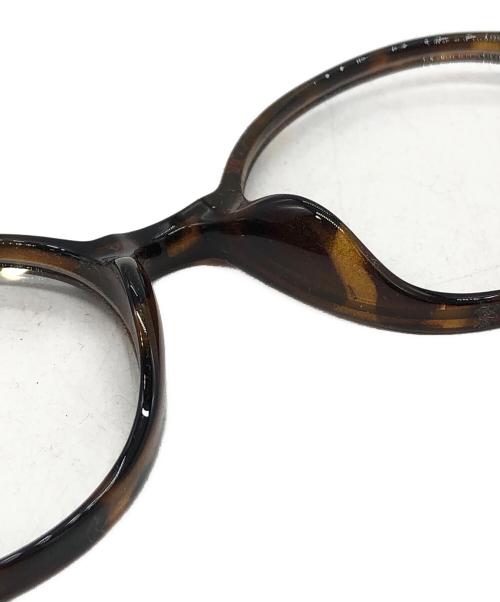 THE BLACK CAT（ザブラックキャット）THE BLACK CAT (ザブラックキャット) 眼鏡 ブラウン サイズ:下記参照の古着・服飾アイテム