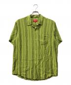 SUPREMEシュプリーム）の古着「GUADALUPE S/S オープンカラーシャツ」｜グリーン