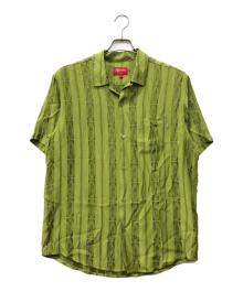 SUPREME（シュプリーム）の古着「GUADALUPE S/S オープンカラーシャツ」｜グリーン