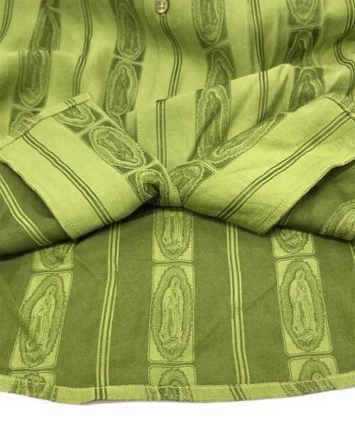 SUPREME（シュプリーム）Supreme (シュプリーム) GUADALUPE S/S オープンカラーシャツ グリーン サイズ:Lの古着・服飾アイテム