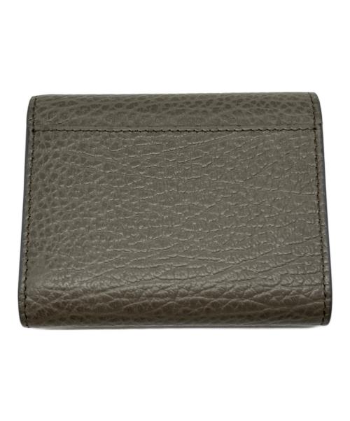 Maison Margiela（メゾンマルジェラ）Maison Margiela (メゾンマルジェラ) 4ステッチ 三つ折り ウォレット グリーン サイズ:下記参照の古着・服飾アイテム