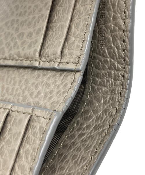 Maison Margiela（メゾンマルジェラ）Maison Margiela (メゾンマルジェラ) 4ステッチ 三つ折り ウォレット グリーン サイズ:下記参照の古着・服飾アイテム