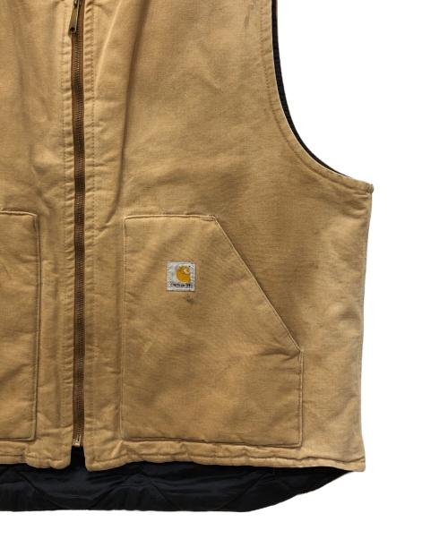CarHartt（カーハート）CarHartt (カーハート) ダックベスト ベージュ サイズ:下記参照の古着・服飾アイテム