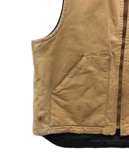 CarHartt（カーハート）CarHartt (カーハート) ダックベスト ベージュ サイズ:下記参照の古着・服飾アイテム