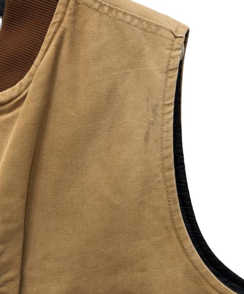 CarHartt（カーハート）CarHartt (カーハート) ダックベスト ベージュ サイズ:下記参照の古着・服飾アイテム