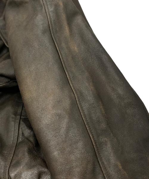 PEARL HARBOR（パールハーバー）PEARL HARBOR (パールハーバー) A-2フライトレザージャケット ベージュ サイズ:Mの古着・服飾アイテム