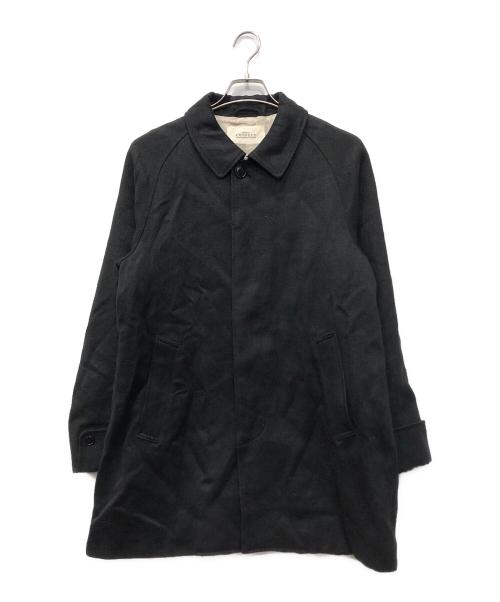 nest Robe（ネストローブ）nest Robe (ネストローブ) リネンコート ブラック サイズ:4の古着・服飾アイテム