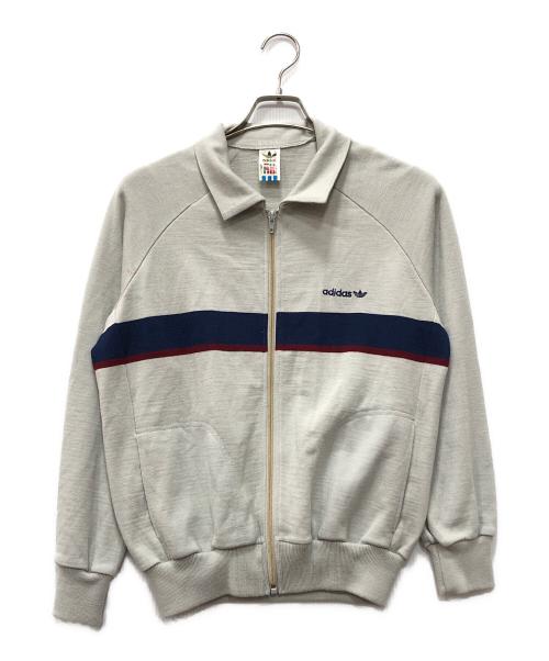 adidas（アディダス）adidas (アディダス) トラックジャケット グレー サイズ:Mの古着・服飾アイテム