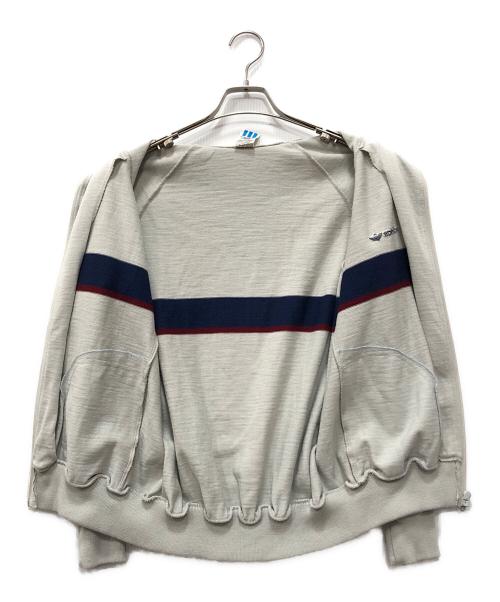 adidas（アディダス）adidas (アディダス) トラックジャケット グレー サイズ:Mの古着・服飾アイテム