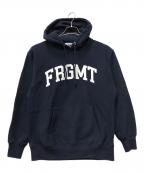 FRAGMENT DESIGNフラグメントデザイン）の古着「プルオーバーパーカー」｜ネイビー