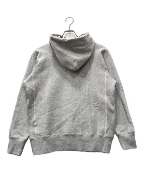 Champion（チャンピオン）Champion (チャンピオン) FRAGMENT DESIGN (フラグメントデザイン) プルオーバーパーカー グレー サイズ:Lの古着・服飾アイテム