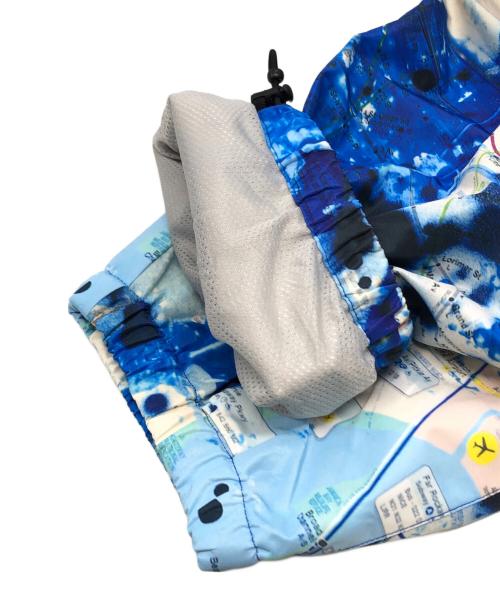 LFYT（エルエフワイティー）LFYT (エルエフワイティー) STASH SUBWAY (スタッシュサブウェイ) MAP 3LAYER NYLON PANTS ブルー サイズ:Mの古着・服飾アイテム