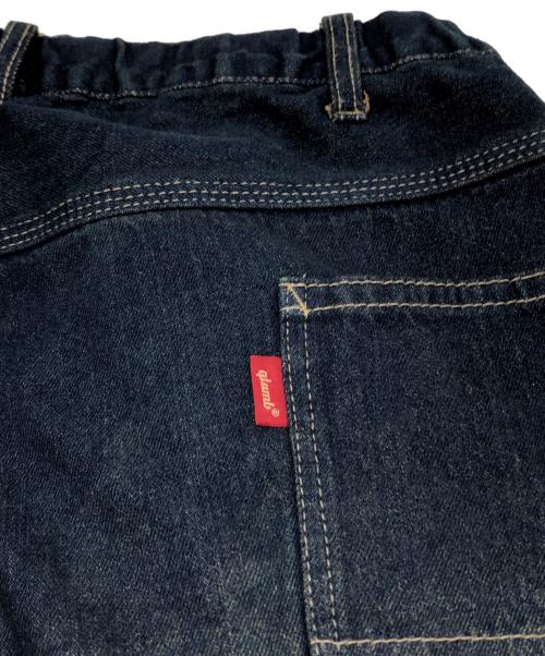 glamb（グラム）glamb (グラム) レッドダートワークデニム ブルー サイズ:Lの古着・服飾アイテム