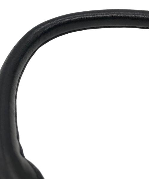 Y's（ワイズ）Y's (ワイズ) がま口レザーショルダーバッグ ブラック サイズ:下記参照の古着・服飾アイテム