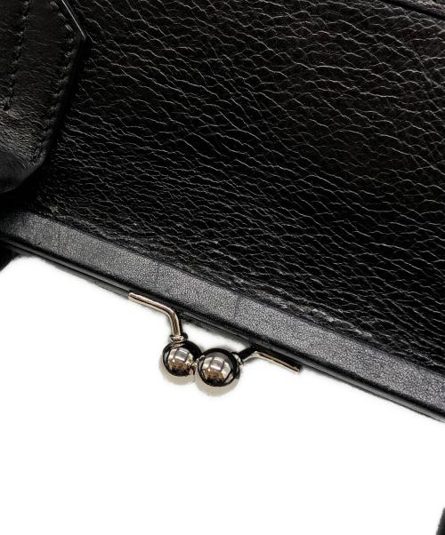 Y's（ワイズ）Y's (ワイズ) がま口ハンドバッグ ブラック サイズ:下記参照の古着・服飾アイテム