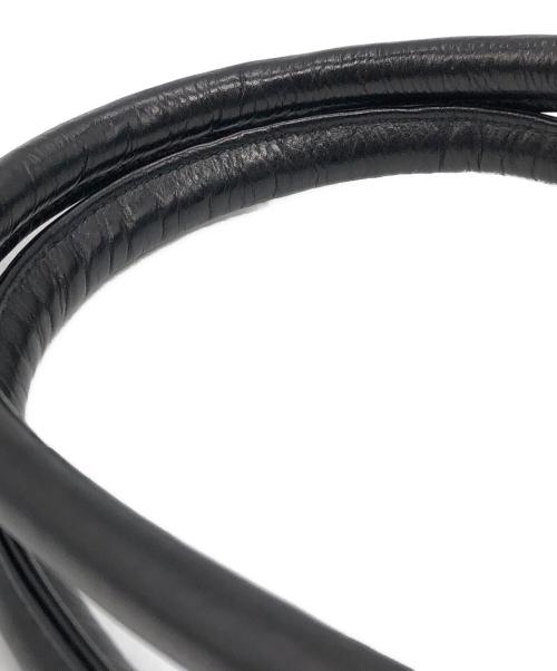 Y's（ワイズ）Y's (ワイズ) がま口ハンドバッグ ブラック サイズ:下記参照の古着・服飾アイテム