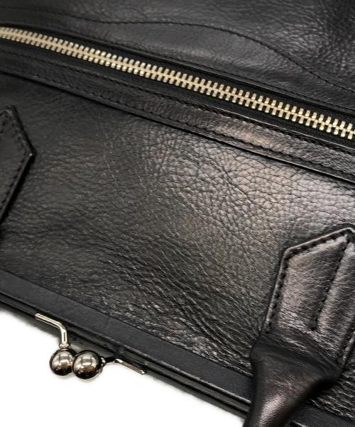 Y's（ワイズ）Y's (ワイズ) がま口ハンドバッグ ブラック サイズ:下記参照の古着・服飾アイテム