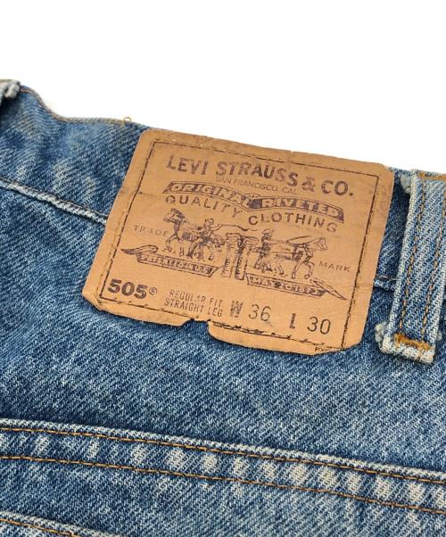 LEVI'S（リーバイス）LEVI'S (リーバイス) 505デニムパンツ インディゴ サイズ:W36×L30の古着・服飾アイテム
