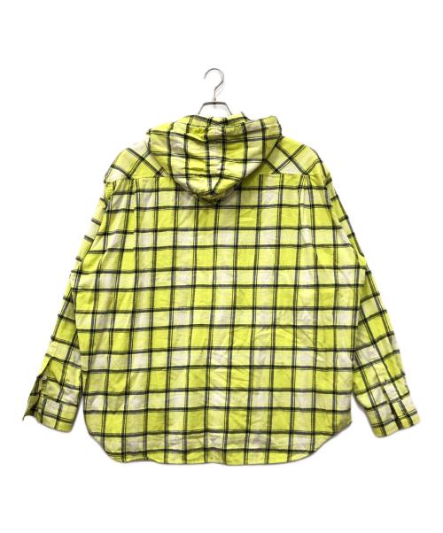 DIESEL（ディーゼル）DIESEL (ディーゼル) シャツパーカー イエロー サイズ:50の古着・服飾アイテム