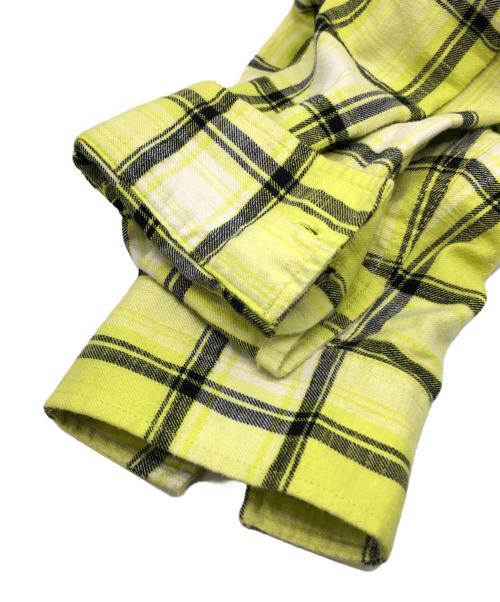 DIESEL（ディーゼル）DIESEL (ディーゼル) シャツパーカー イエロー サイズ:50の古着・服飾アイテム