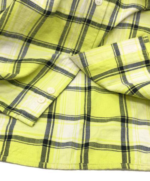 DIESEL（ディーゼル）DIESEL (ディーゼル) シャツパーカー イエロー サイズ:50の古着・服飾アイテム