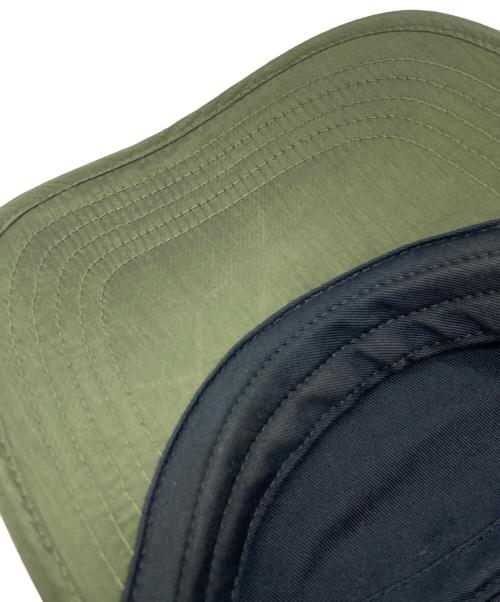 STONE ISLAND（ストーンアイランド）STONE ISLAND (ストーンアイランド) ナイロンキャップ グリーン サイズ:下記参照の古着・服飾アイテム