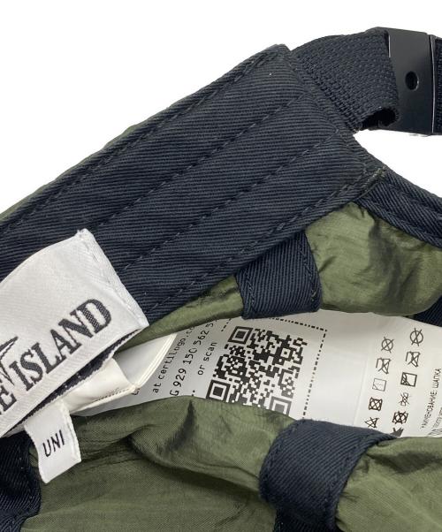 STONE ISLAND（ストーンアイランド）STONE ISLAND (ストーンアイランド) ナイロンキャップ グリーン サイズ:下記参照の古着・服飾アイテム