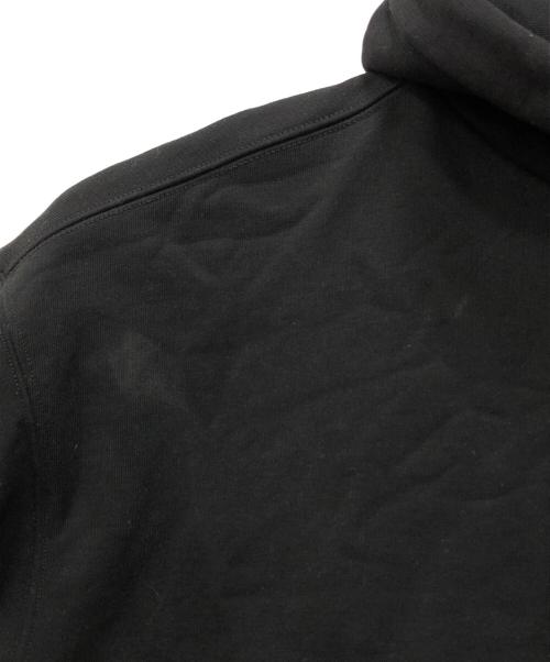 BALENCIAGA（バレンシアガ）BALENCIAGA (バレンシアガ) Black Logo Medium Fit Hoodie ブラック サイズ:XLの古着・服飾アイテム