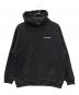 BALENCIAGA（バレンシアガ）の古着「Black Logo Medium Fit Hoodie」｜ブラック