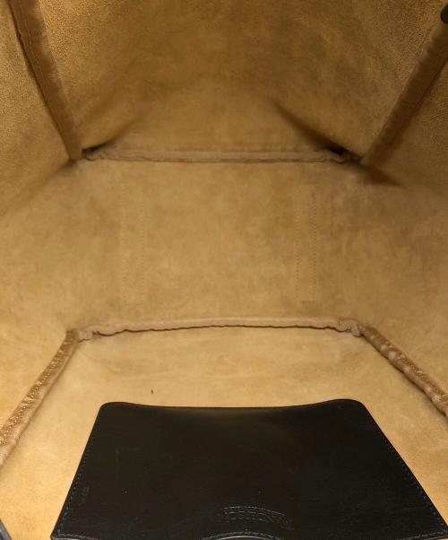 J.W.ANDERSON（ジェイダブリューアンダーソン）J.W.ANDERSON (ジェイダブリューアンダーソン) 2wayレザートートバッグ ブラック サイズ:下記参照の古着・服飾アイテム