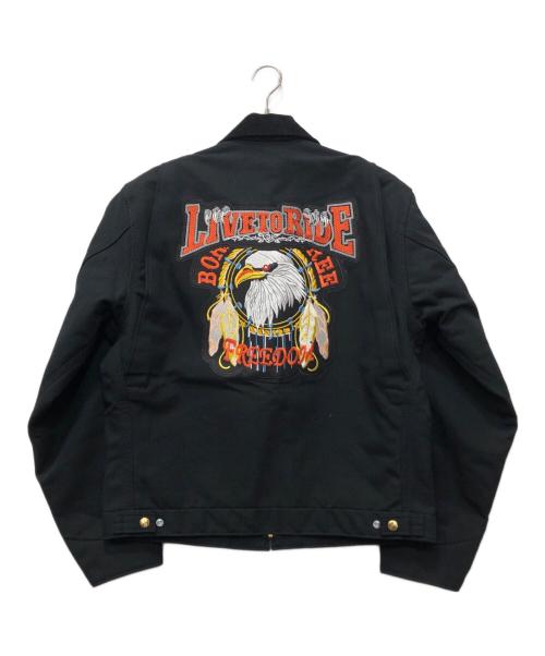 CarHartt（カーハート）CarHartt (カーハート) デトロイトジャケット ブラック サイズ:Mの古着・服飾アイテム
