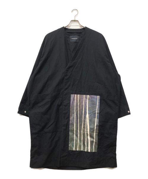 ALMOSTBLACK（オールモストブラック）ALMOSTBLACK (オールモストブラック) NOCOLLER RIVER FUR COAT ブラック サイズ:2の古着・服飾アイテム
