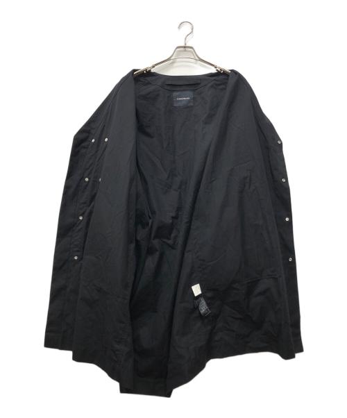 ALMOSTBLACK（オールモストブラック）ALMOSTBLACK (オールモストブラック) NOCOLLER RIVER FUR COAT ブラック サイズ:2の古着・服飾アイテム