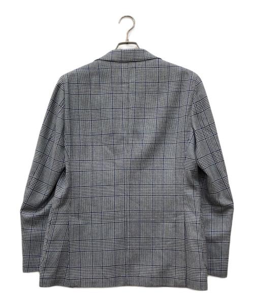 LARDINI（ラルディーニ）LARDINI (ラルディーニ) ウールシルクテーラードジャケット グレー サイズ:48の古着・服飾アイテム