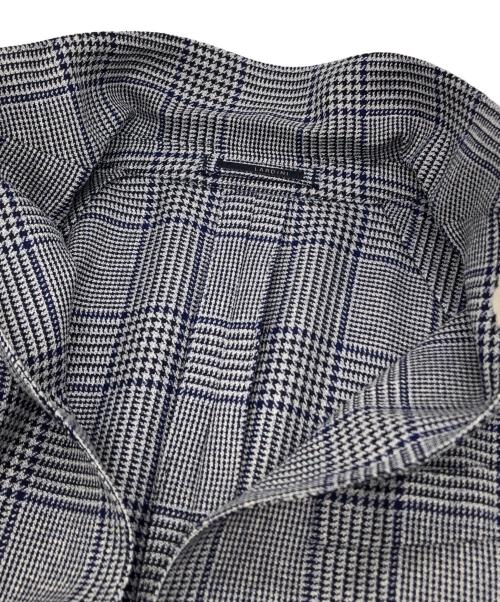 LARDINI（ラルディーニ）LARDINI (ラルディーニ) ウールシルクテーラードジャケット グレー サイズ:48の古着・服飾アイテム