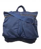 Porter Classicポータークラシック）の古着「SUPER NYLON HELMET CASE L」｜ネイビー